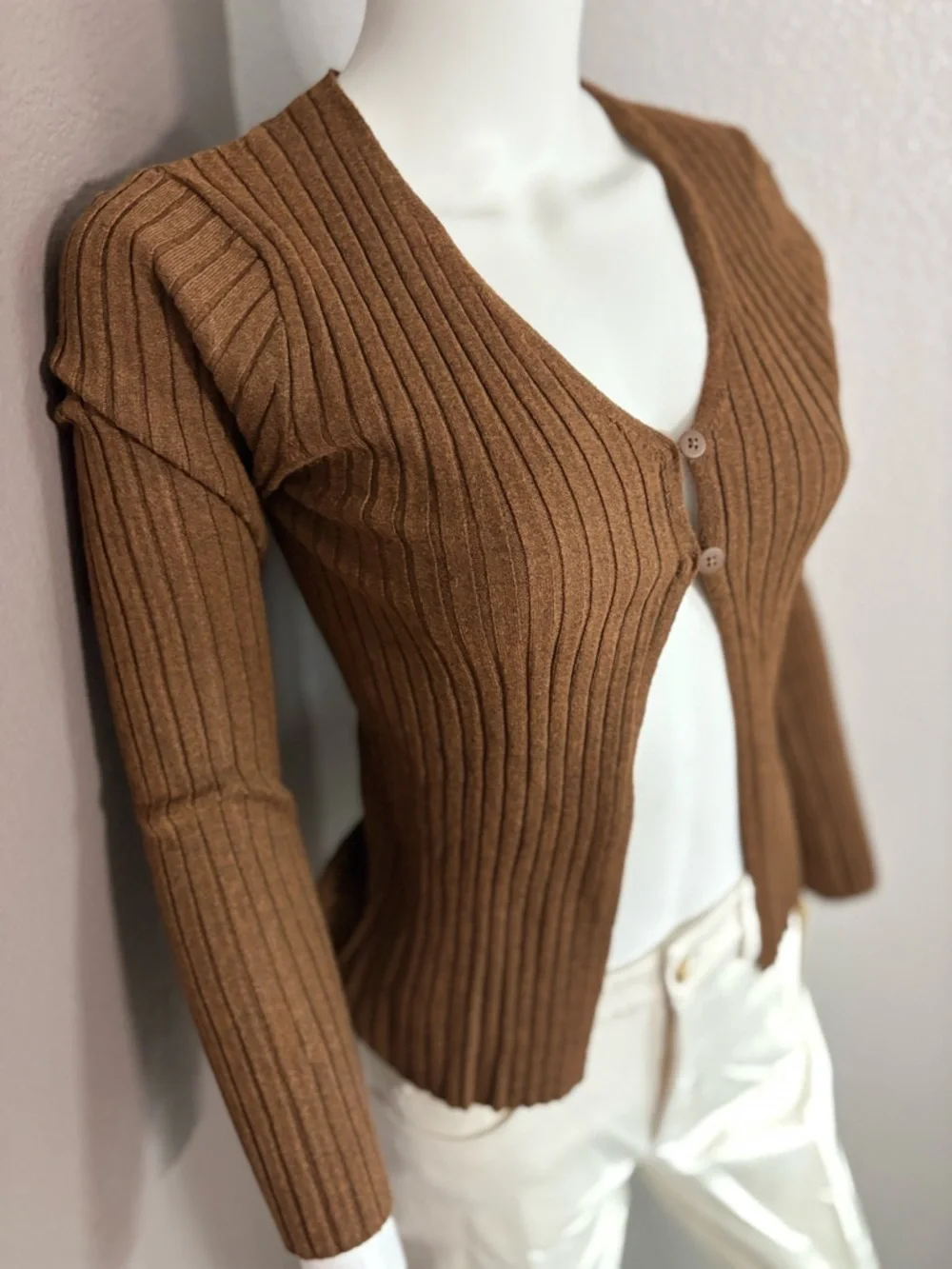 Zara slim ribbed